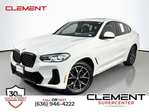 White 2023 BMW X4 xDrive30i for sale in St. Charles, MO