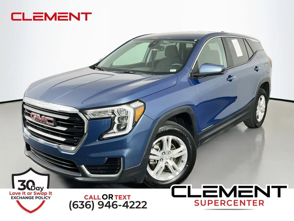 Blue 2024 GMC Terrain SLE for sale in St. Charles, MO