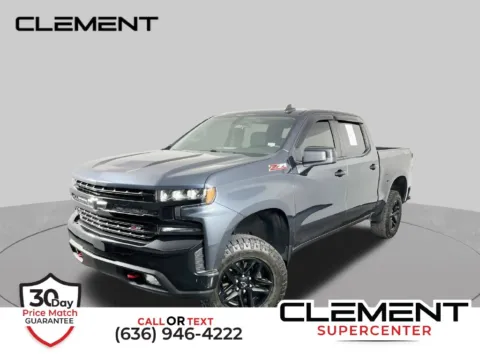 Gray 2021 Chevrolet Silverado 1500 LT Trail Boss for sale in St. Charles, MO