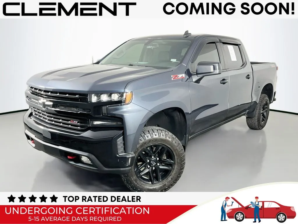 Gray 2021 Chevrolet Silverado 1500 LT Trail Boss for sale in St. Charles, MO