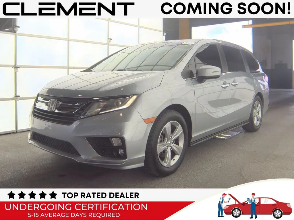 Gray 2019 Honda Odyssey EX-L for sale in St. Charles, MO