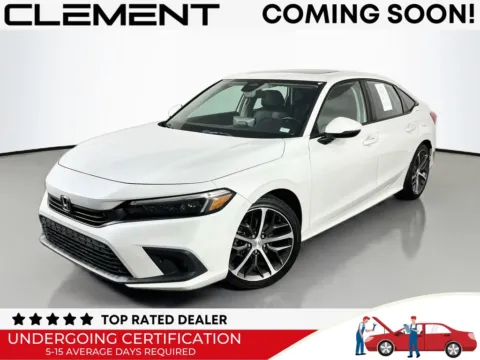 White 2022 Honda Civic Touring for sale in St. Charles, MO