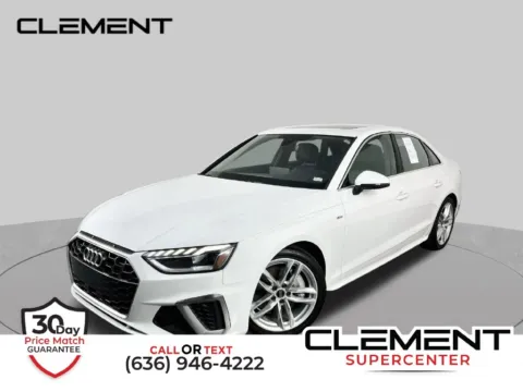 White 2023 Audi A4 45 S line Premium Plus for sale in St. Charles, MO