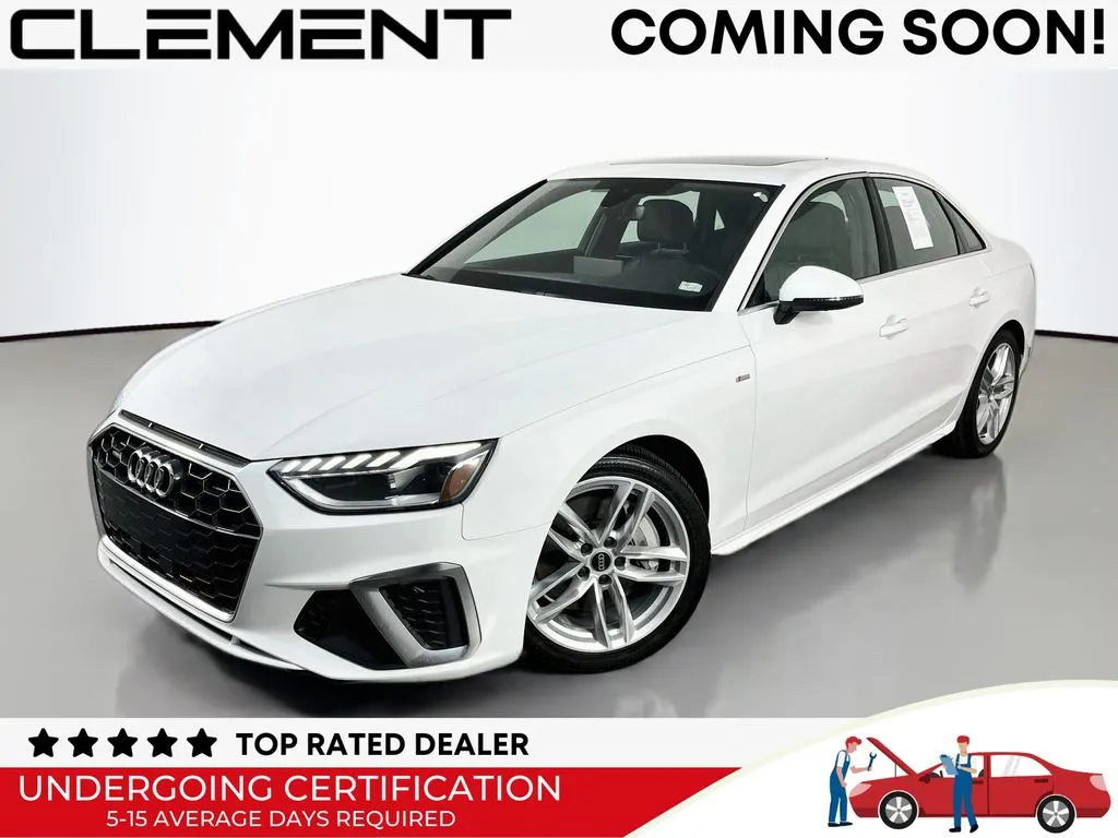 White 2023 Audi A4 45 S line Premium Plus for sale in St. Charles, MO
