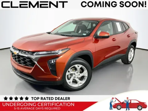 Orange 2024 Chevrolet Trax LS for sale in St. Charles, MO