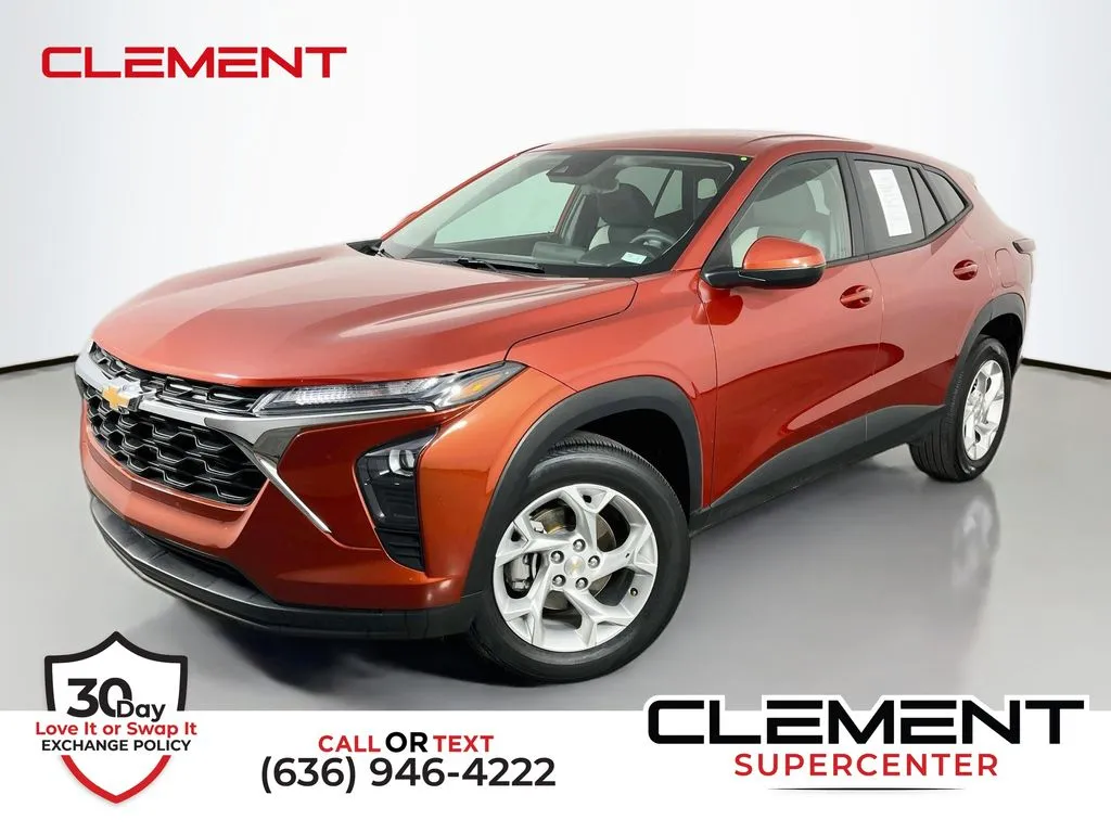 Orange 2024 Chevrolet Trax LS for sale in St. Charles, MO