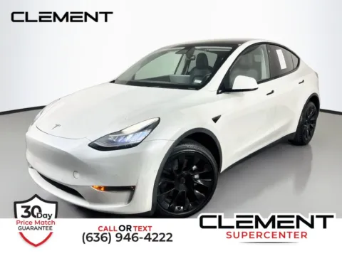White 2022 Tesla Model Y Long Range for sale in St. Charles, MO