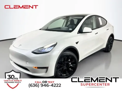 White 2022 Tesla Model Y Long Range for sale in St. Charles, MO