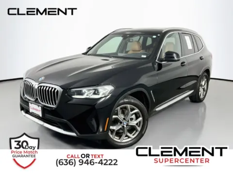 Black 2023 BMW X3 xDrive30i for sale in St. Charles, MO