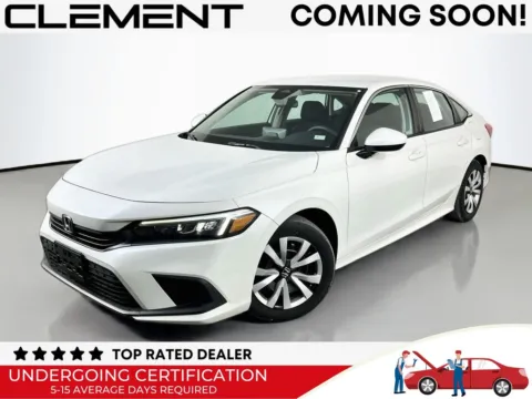 White 2022 Honda Civic LX for sale in St. Charles, MO