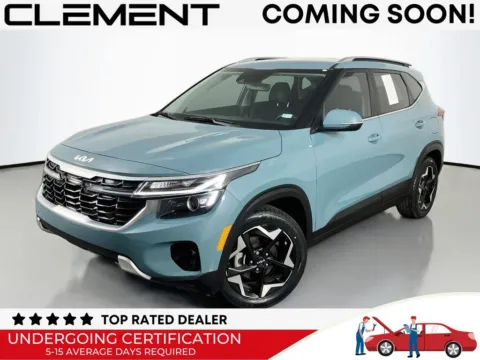 Blue 2024 Kia Seltos EX for sale in St. Charles, MO