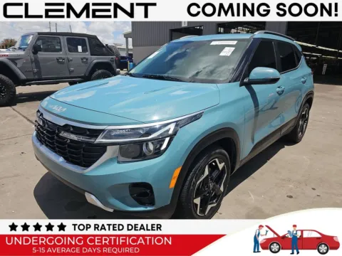 Blue 2024 Kia Seltos EX for sale in St. Charles, MO