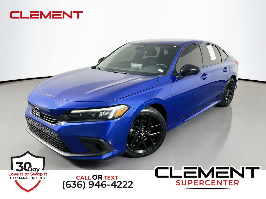 Blue 2024 Honda Civic Sport for sale in St. Charles, MO