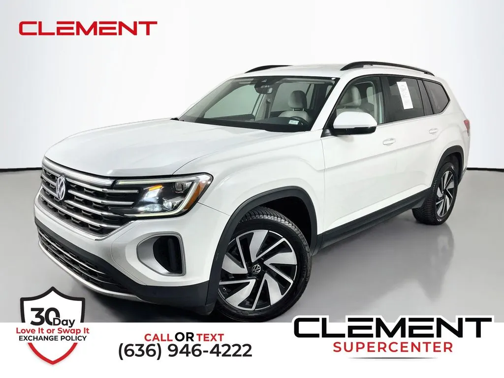 White 2024 Volkswagen Atlas 2.0T SE w/Technology for sale in St. Charles, MO