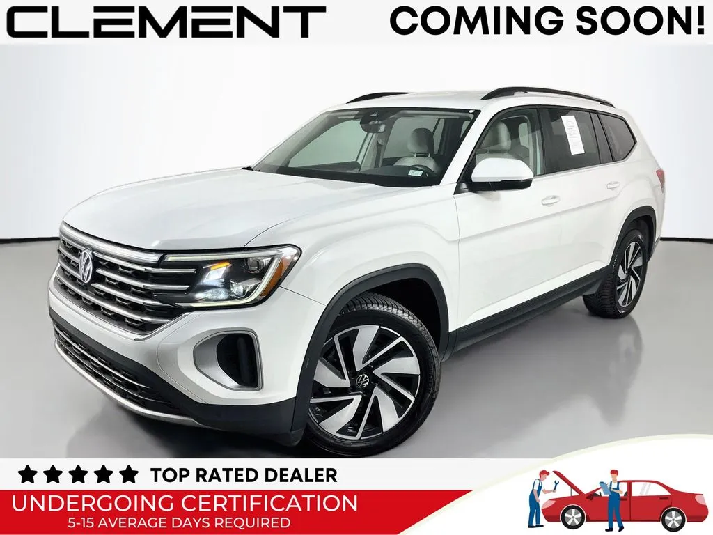 White 2024 Volkswagen Atlas 2.0T SE w/Technology for sale in St. Charles, MO