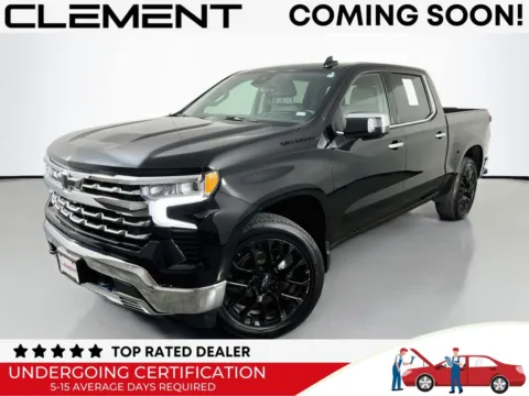 Black 2023 Chevrolet Silverado 1500 LTZ for sale in St. Charles, MO