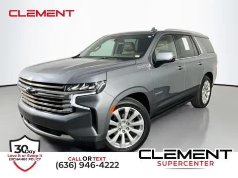 Gray 2021 Chevrolet Tahoe High Country for sale in St. Charles, MO