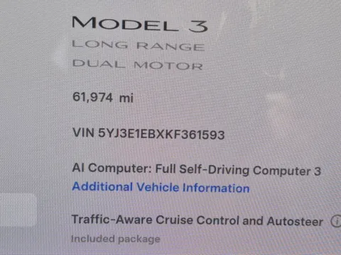 Photos of 2019 Tesla Model 3 Long Range for sale in St. Charles, MO at Clement Supercenter