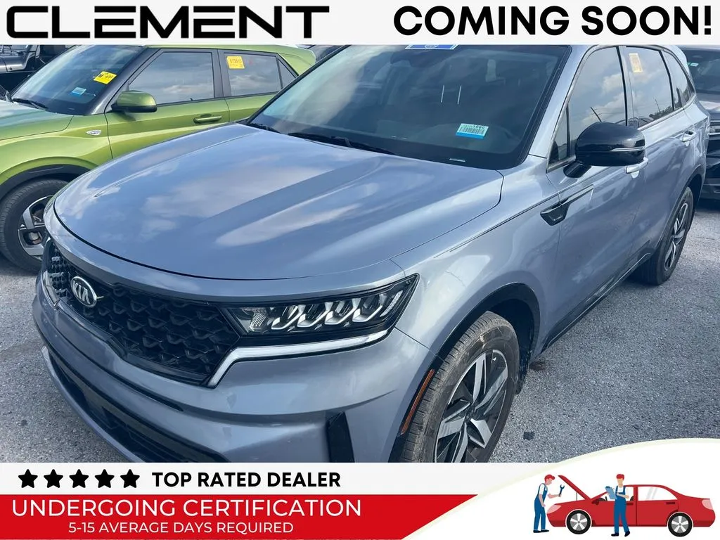Silver 2021 Kia Sorento EX for sale in St. Charles, MO