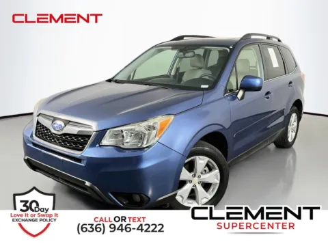 Blue 2016 Subaru Forester 2.5i Limited for sale in St. Charles, MO