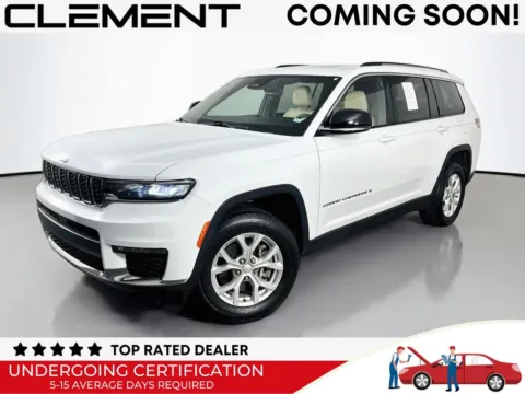 White 2023 Jeep Grand Cherokee L Limited for sale in St. Charles, MO