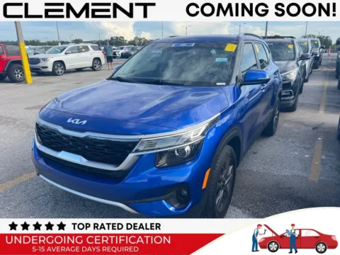 Blue 2023 Kia Seltos S for sale in St. Charles, MO