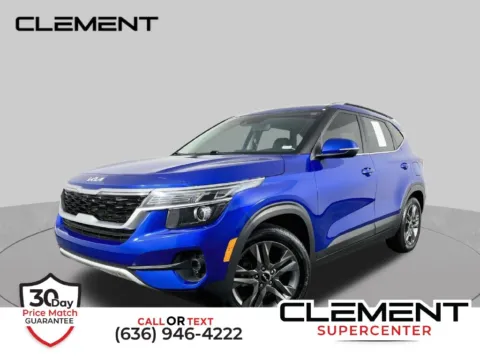 Blue 2023 Kia Seltos S for sale in St. Charles, MO