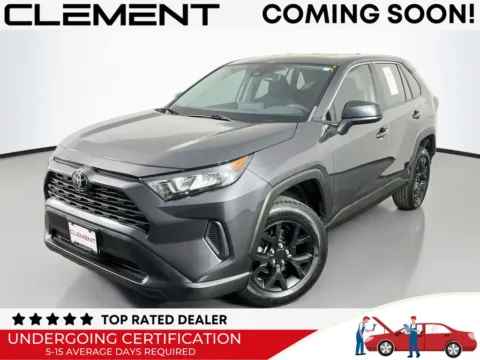 Gray 2022 Toyota RAV4 LE for sale in St. Charles, MO