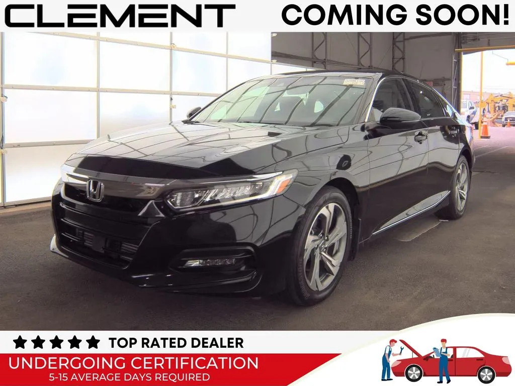 Black 2018 Honda Accord EX-L for sale in St. Charles, MO