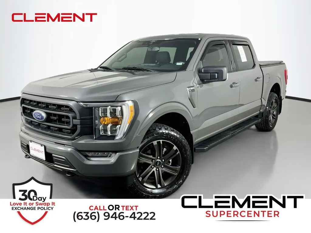Gray 2021 Ford F-150 XLT for sale in St. Charles, MO