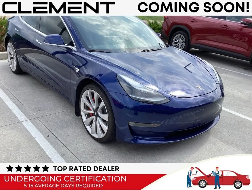 Blue 2019 Tesla Model 3 for sale in St. Charles, MO