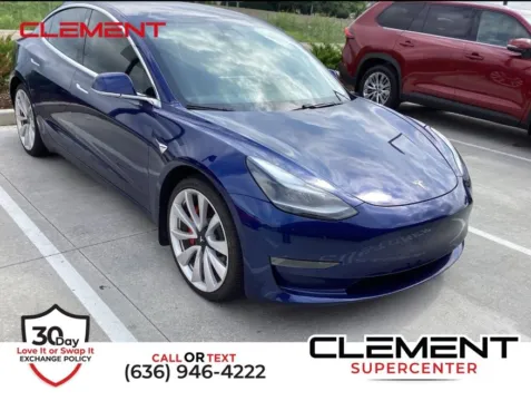 Blue 2019 Tesla Model 3 for sale in St. Charles, MO