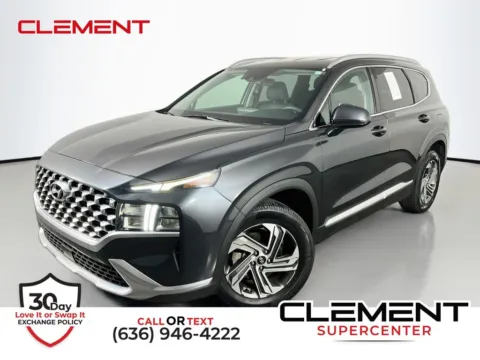 Gray 2021 Hyundai Santa Fe SEL for sale in St. Charles, MO