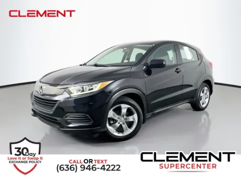 Black 2022 Honda HR-V LX for sale in St. Charles, MO