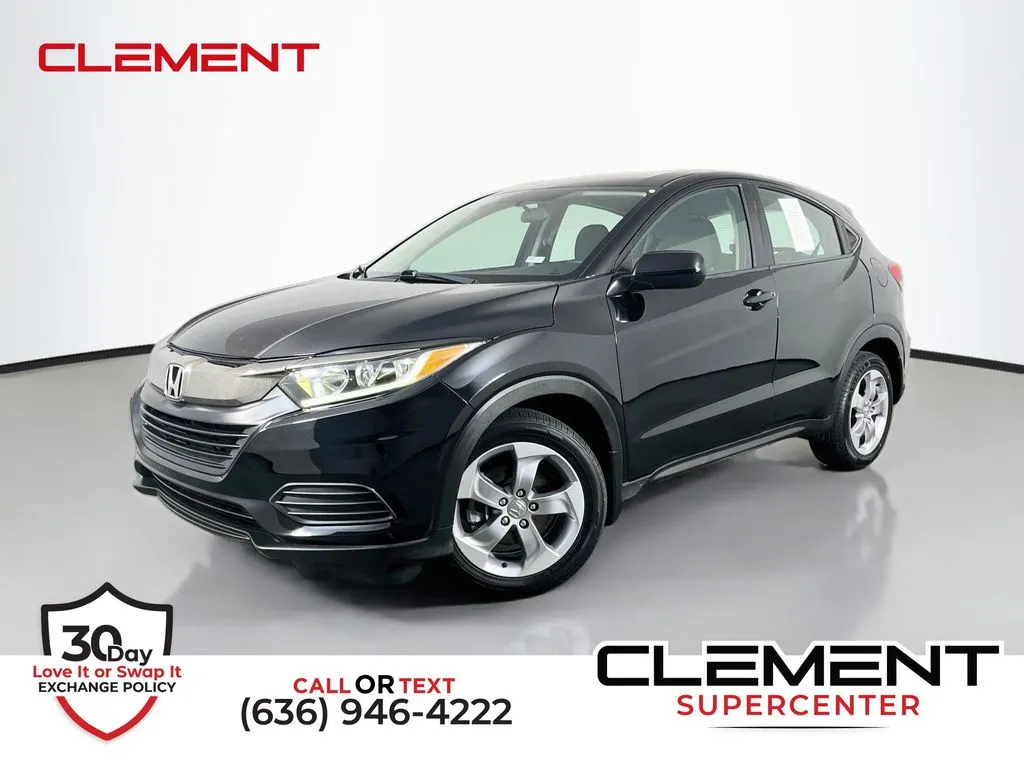 Black 2022 Honda HR-V LX for sale in St. Charles, MO