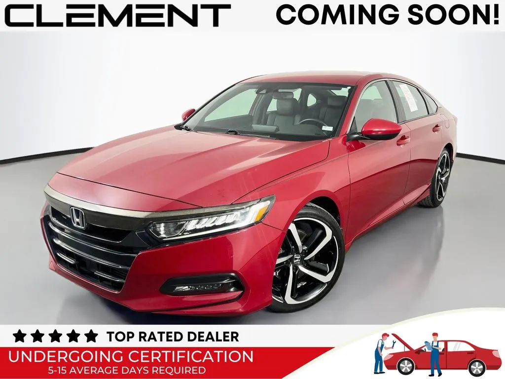 Red 2018 Honda Accord Sport for sale in St. Charles, MO