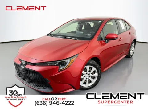 Red 2021 Toyota Corolla LE for sale in St. Charles, MO