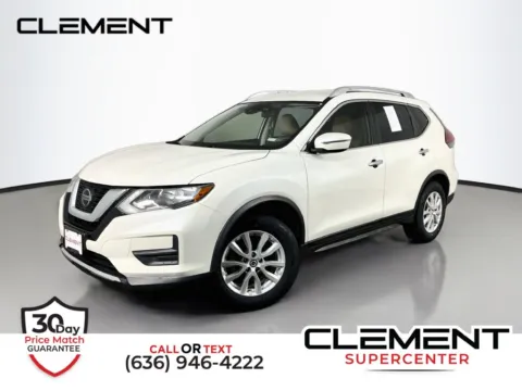 White 2019 Nissan Rogue SV for sale in St. Charles, MO