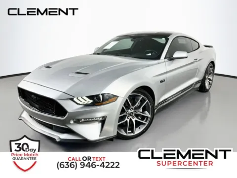 Silver 2019 Ford Mustang GT for sale in St. Charles, MO