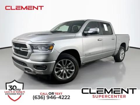 Silver 2023 Ram 1500 Laramie for sale in St. Charles, MO