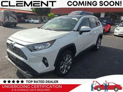 White 2019 Toyota RAV4 Limited for sale in St. Charles, MO
