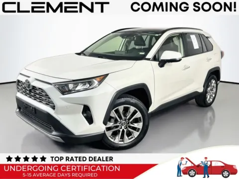 White 2019 Toyota RAV4 Limited for sale in St. Charles, MO