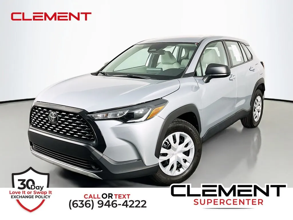 Silver 2023 Toyota Corolla Cross L for sale in St. Charles, MO