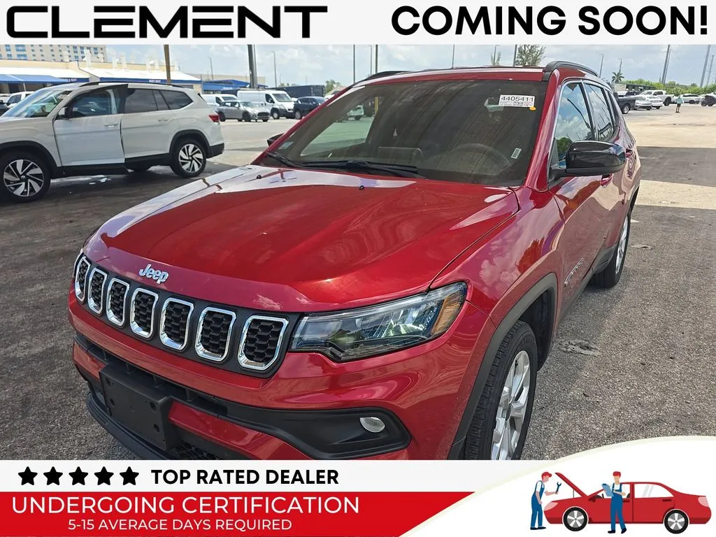Red 2025 Jeep Compass Latitude for sale in St. Charles, MO