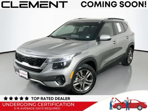 Gray 2023 Kia Seltos S for sale in St. Charles, MO