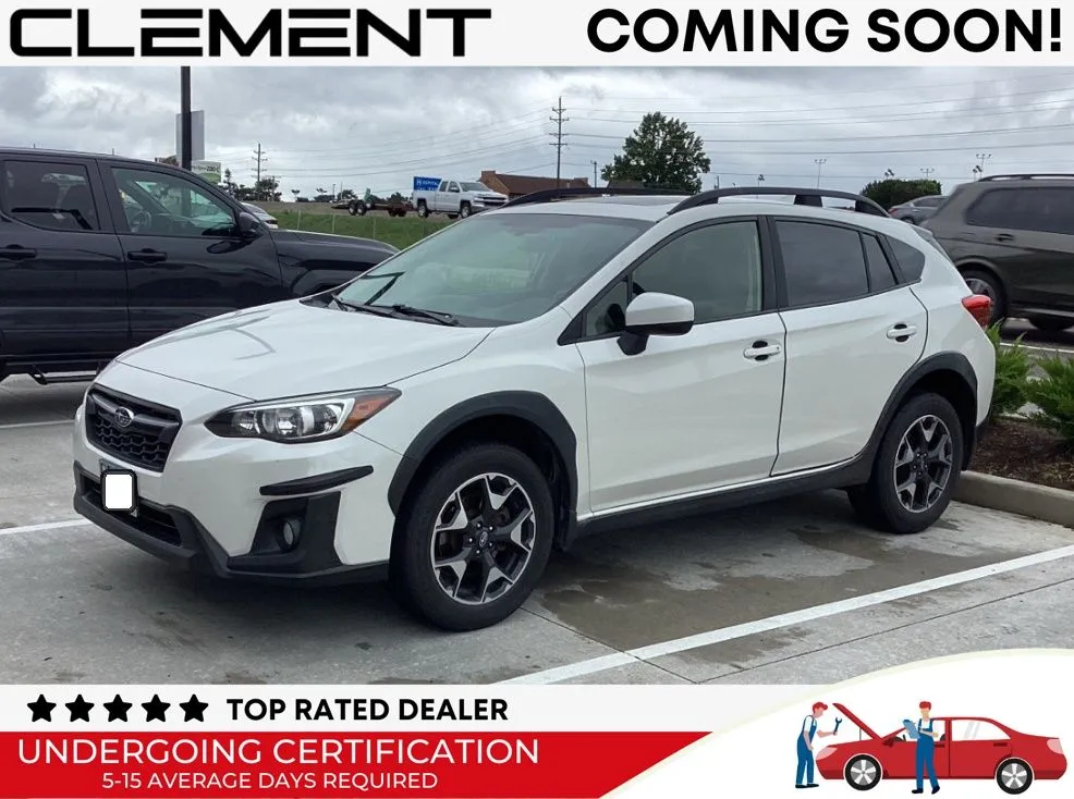 White 2020 Subaru Crosstrek Premium for sale in St. Charles, MO