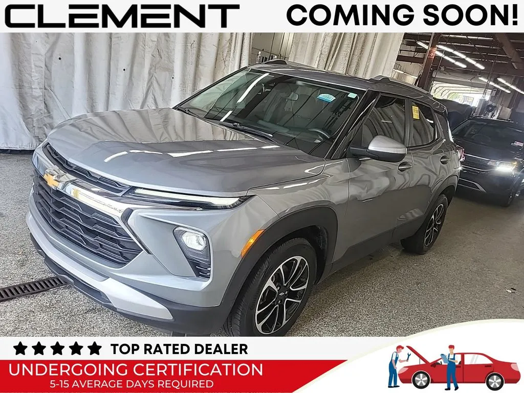 Gray 2024 Chevrolet TrailBlazer LT for sale in St. Charles, MO