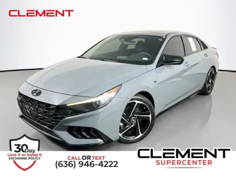 Gray 2023 Hyundai Elantra N Line for sale in St. Charles, MO