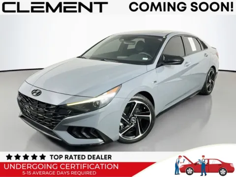 Gray 2023 Hyundai Elantra N Line for sale in St. Charles, MO