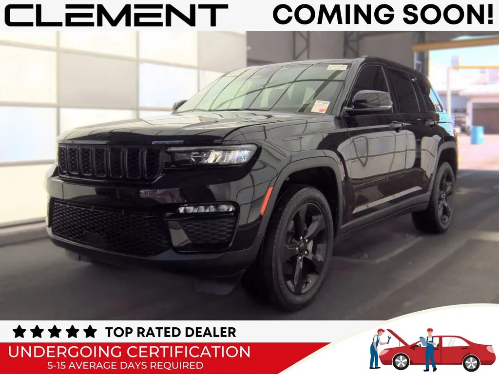Black 2023 Jeep Grand Cherokee Limited for sale in St. Charles, MO